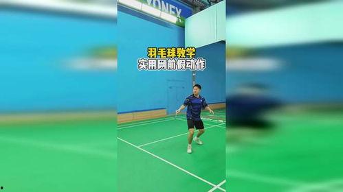 羽毛球基础动作示范教学视频,轻松掌握入门技巧