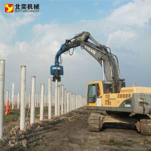 打桩机视频,打桩机高效作业现场实况解析