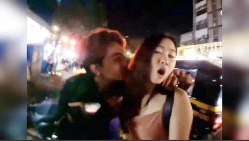 美女被强吻视频,美女遭遇意外强吻，现场画面令人咋舌