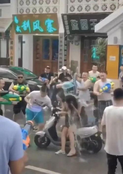 被泼水视频,一场意外引发的舆论风暴