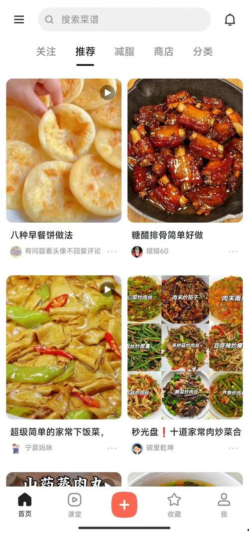 视频菜谱,轻松学会家常美食制作