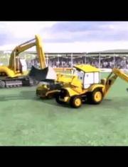 铲车视频表演,演绎工业之美