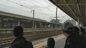 火车进站的视频